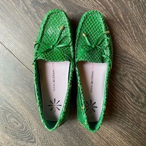 🔥IsaacMizrah NWOT slip ons Size 5
